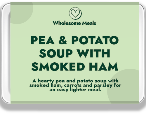 Pea and ham soup ready meal